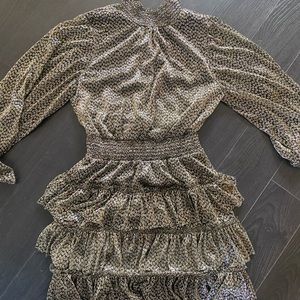 Black and Gold Dress